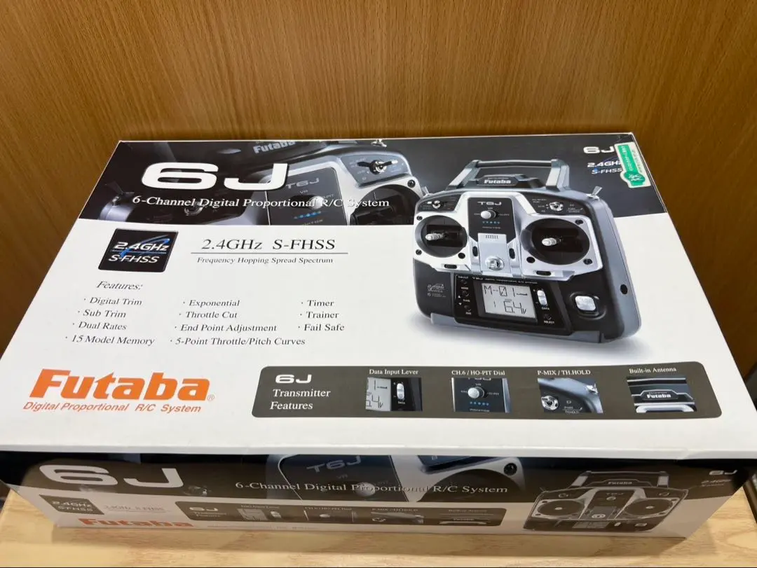 フタバ 送信機　T6J  S-FHSS 6CHプロポ Futaba フタバ T6J 6ch 2.4GHz S-FHSS 送信機 プロポ ※本体のみ