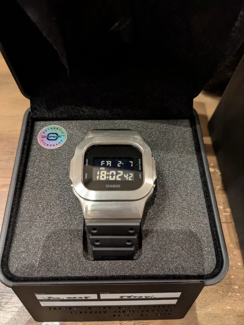 【値下げ中】DAMUE　Hokusai　g-shock 　ダミュー　彫金シルバー 楽天市場】DAMUE ダミュー G-SHOCK シルバーカスタム 腕時計 DW