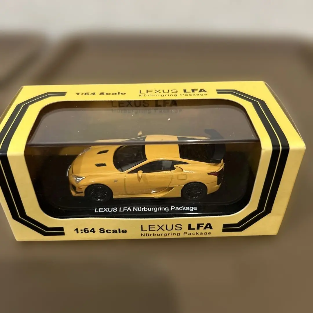 京商1/64 LEXUS LFA&LFA Nür Package(白/黄)2台