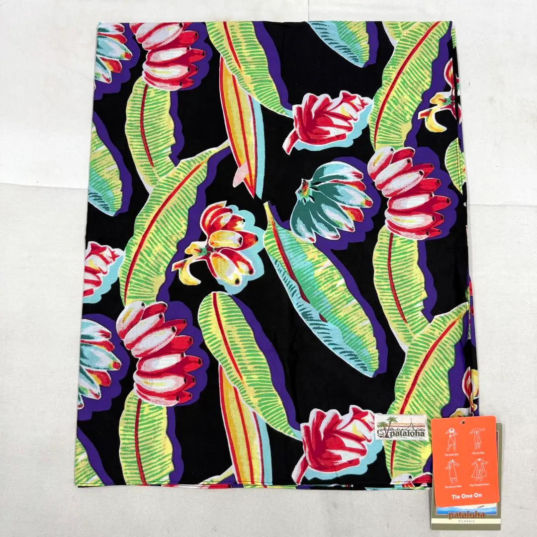 パタゴニア　パタロハ　パレオ　ブラックバナナ patagonia Pataloha パタアロハ Patagonia パタゴニア ブラック