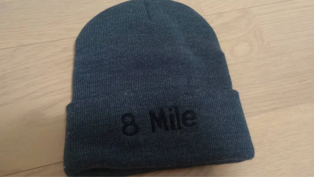 【超希少】 bboy 8mile 映画記念 ビーニー EMINEM 未使用 ヴィンテージ 8Mile ビーニー ニット帽 EMINEM ラップ 00s