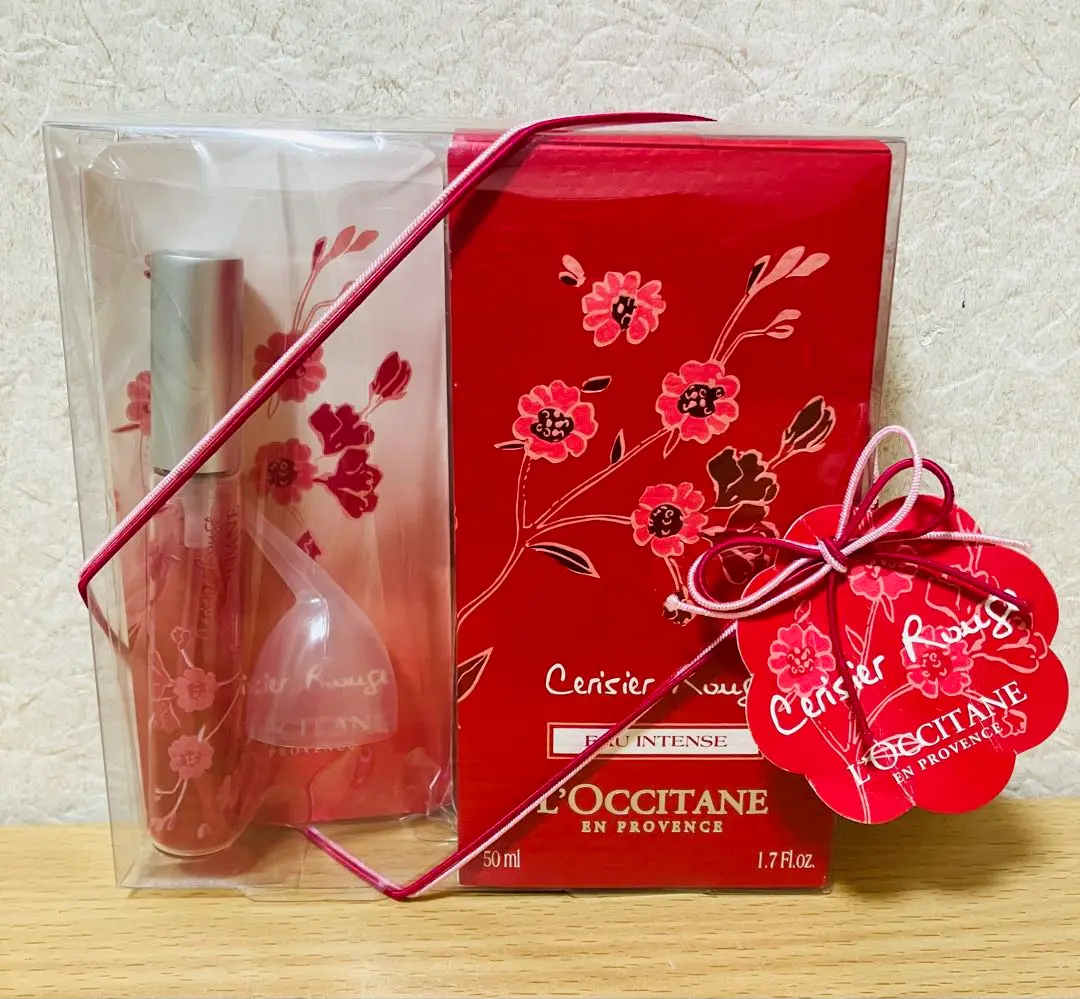 香水L'OCCITANEロクシタンCRチェリールージュEDTラスティング50ml 2025年最新】ロクシタンチェリールージュオードトワレラ