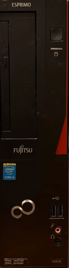 公式ファッションブランド通販サイト 2025年最新】esprimo d583/kの人気アイテム メルカリ - Windowsデスクトップ