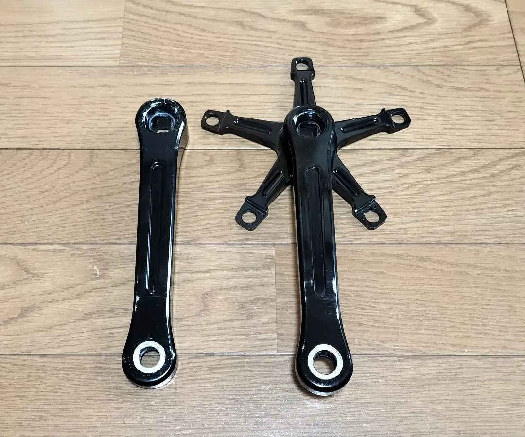 BLUE LUG* YMC crank set (black) - BLUE LUG ONLINE STORE