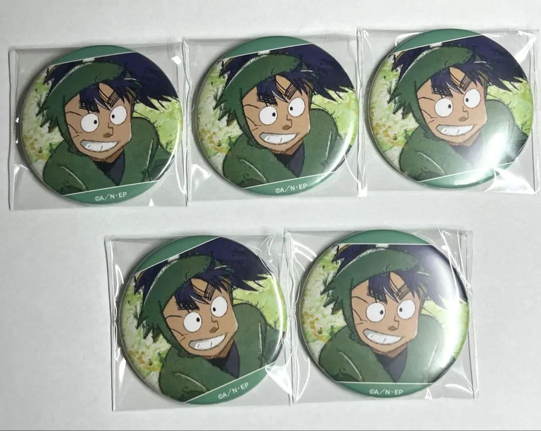 Thumbnail of Nintama Rantaro Grunge CANVAS Mat Can Badge: Koheita Nanmatsu, set of 5
