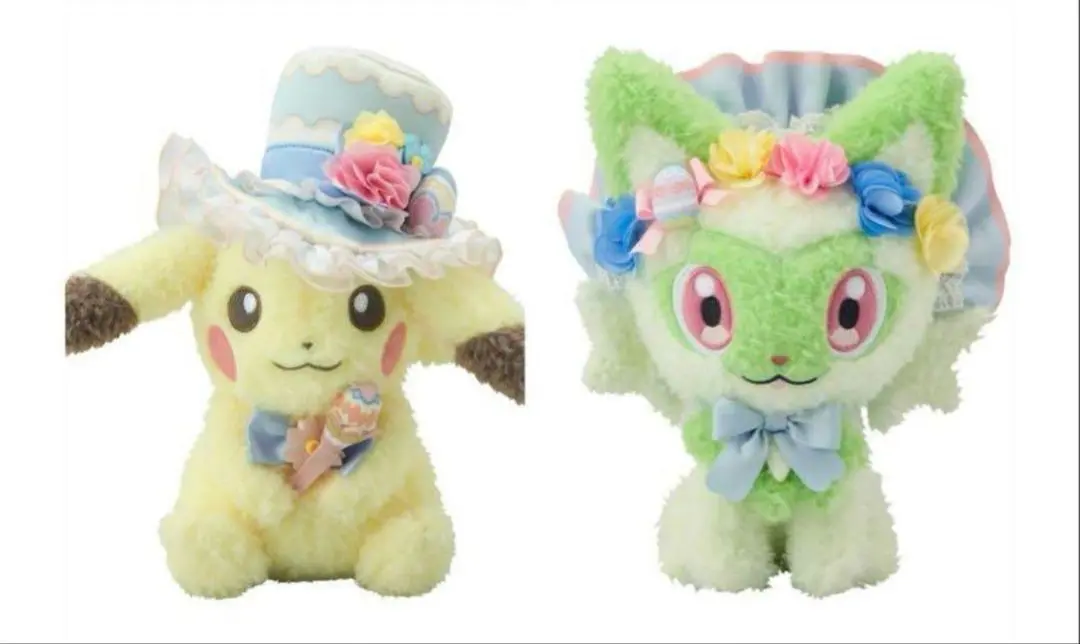 ぬいぐるみ Pokémon Botanical Easterピカチュウ ニャオハ Amazon.co.jp: ポケモンセンターオリジナル ぬいぐるみ Pokémon