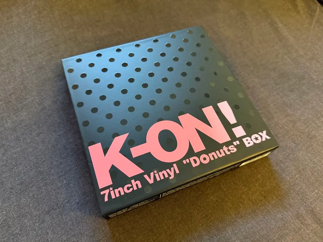 K-ON! 7inch けいおん！ 7インチレコードボックス 希少!!!】「K-ON!! 7inch Vinyl 