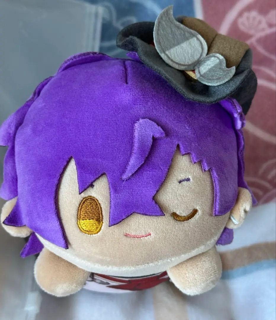 あんスタ　プリングルズ　絵星絵楽　もちもちマスコット　缶バッジ　ポーチ　大神晃牙 グッズ-マスコット】もちもちマスコットPS あんさんぶるスターズ