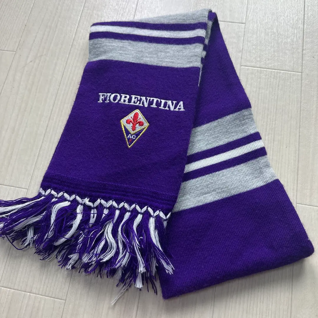 Thumbnail of ACF Fiorentina scarf, Serie A, made in Italy