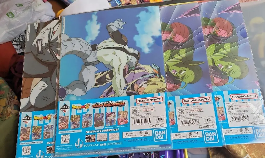 Thumbnail of Dragon Ball A4 Clear File Set of 4