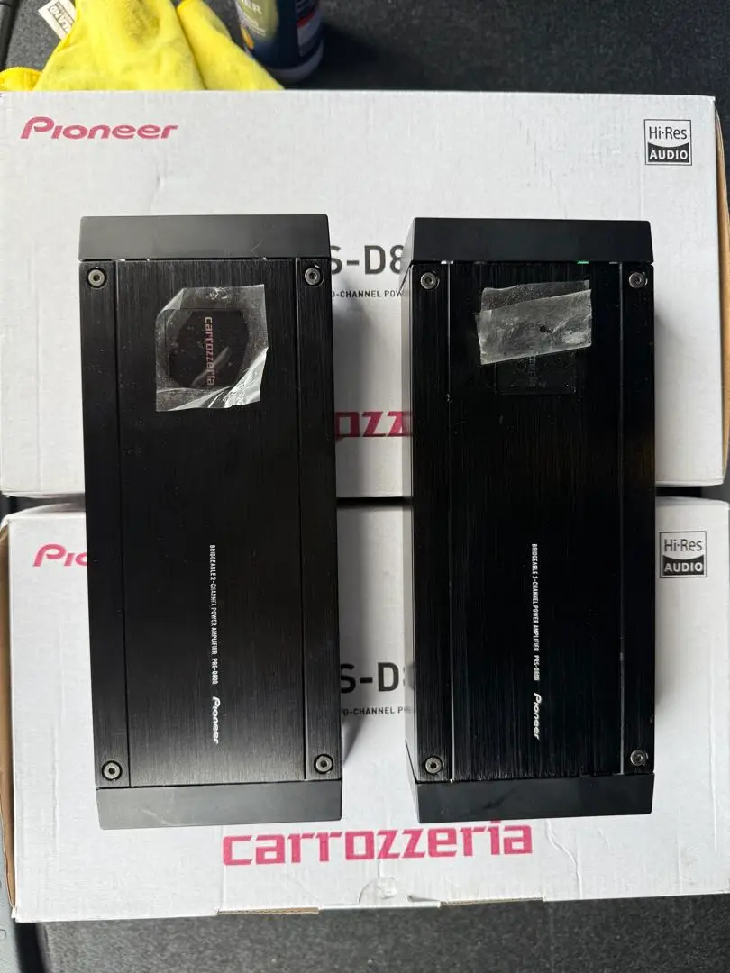 （白クラ）Pioneer PRS-D800 パワーアンプ　2台セット 白クラ様専用）Pioneer PRS-D800 パワーアンプ 2台セット - メルカリ