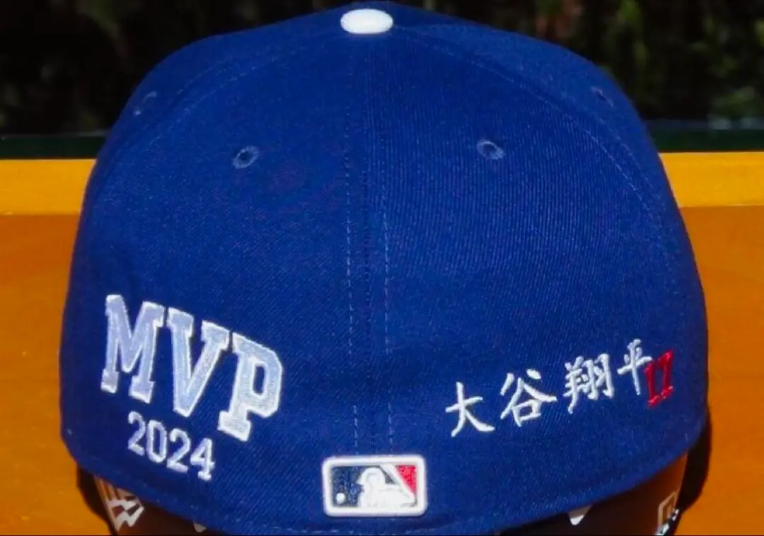 NEW ERA○公式ショップ限定○大谷翔平選手 特注刺繍キャップ