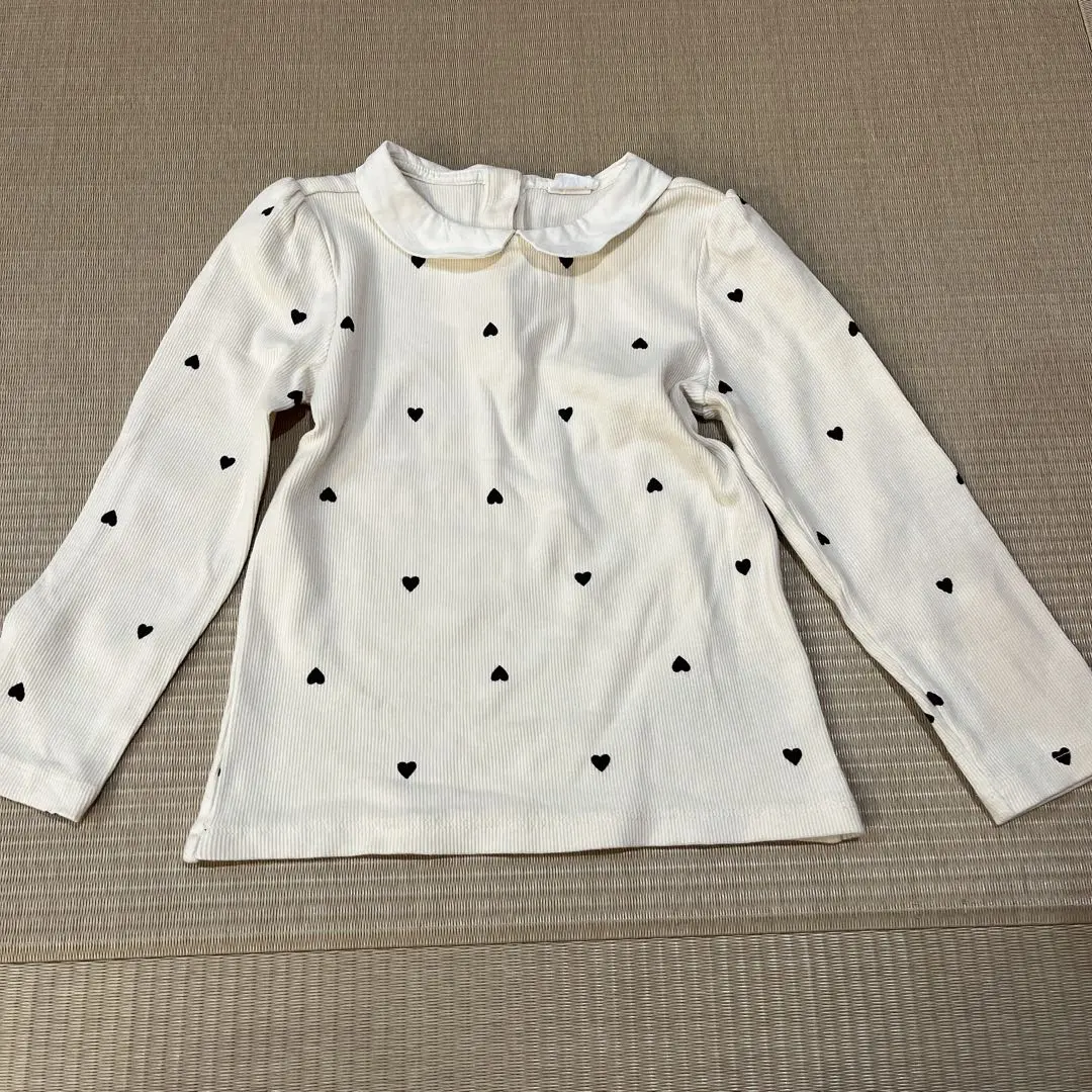 gap 領口愛心圖案針織衫 的縮圖