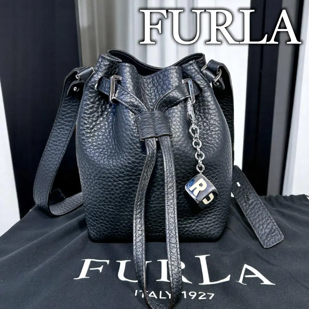 ✨未使用級✨現行✨フルラ アーバン ショルダーバッグ サコッシュ ブラック FURLA フルラ Furla Man Urban アーバン クロスボディバッグ S