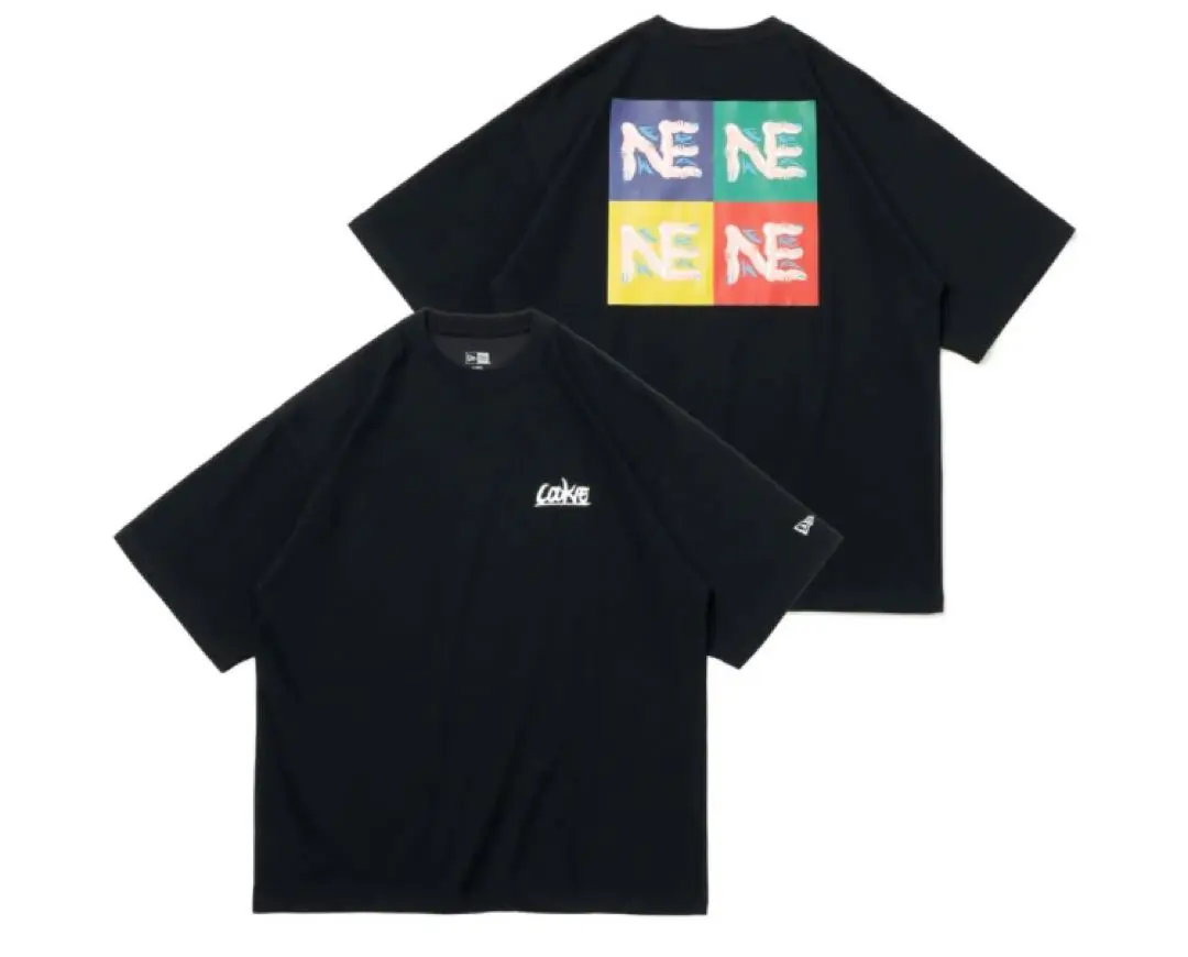 くっきー！ COOKIE！ニューエラくっきーコラボTシャツ ブラック