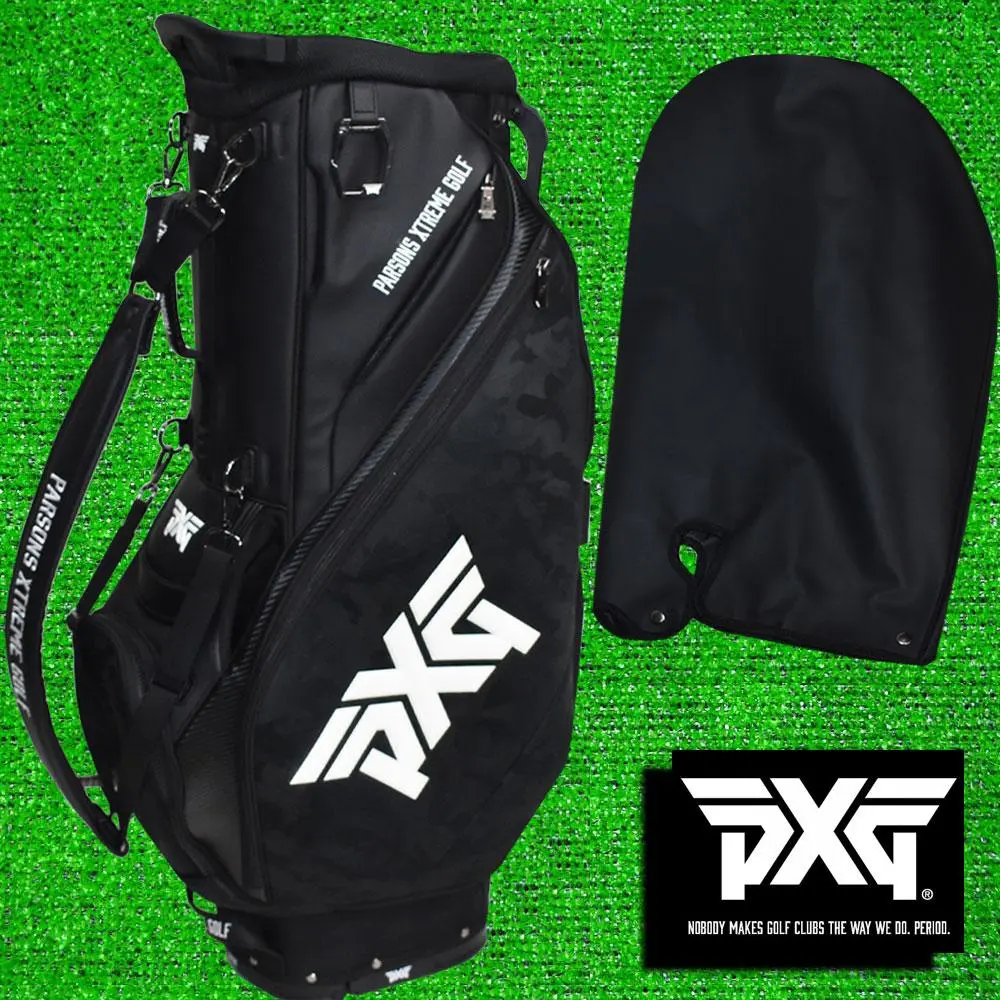 PARSONS XTREME GOLFキャディバッグ【ブラック】中古！ 2025年最新】PXG ／ PARSONS XTREME GOLF ゴルフバッグ