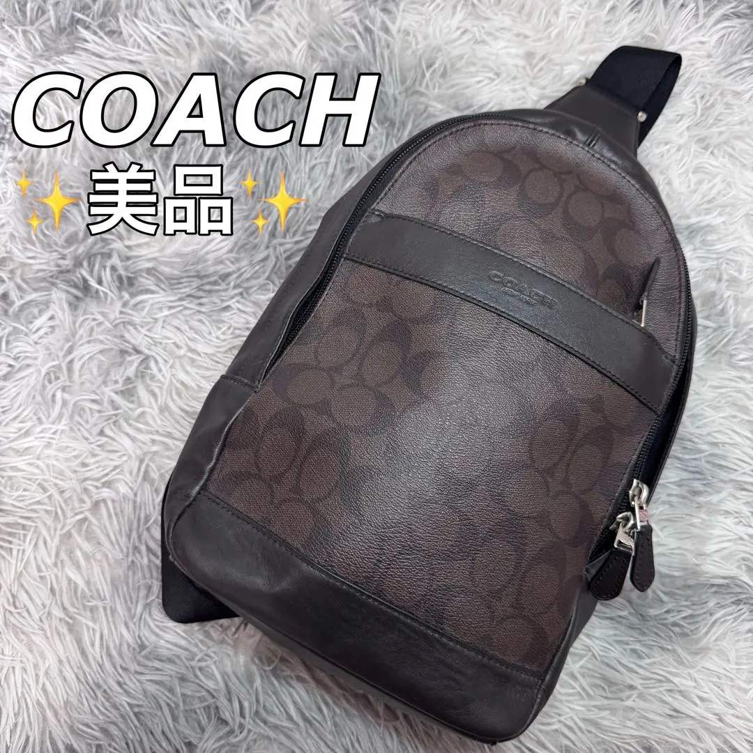 Thumbnail of Excellent Condition Coach Body Bag Shoulder Bag COACH F54787 Crossbody