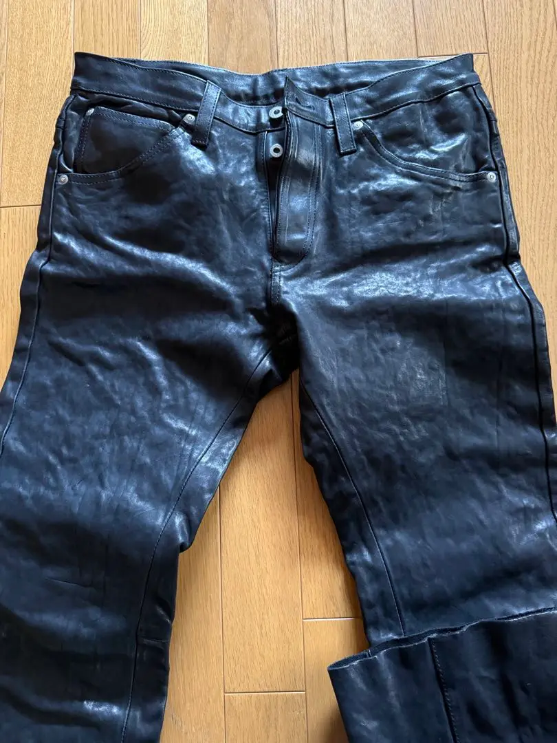 インカネーション incarnation カーフレザーハーフパンツ インカネーション incarnation カーフレザーハーフパンツ