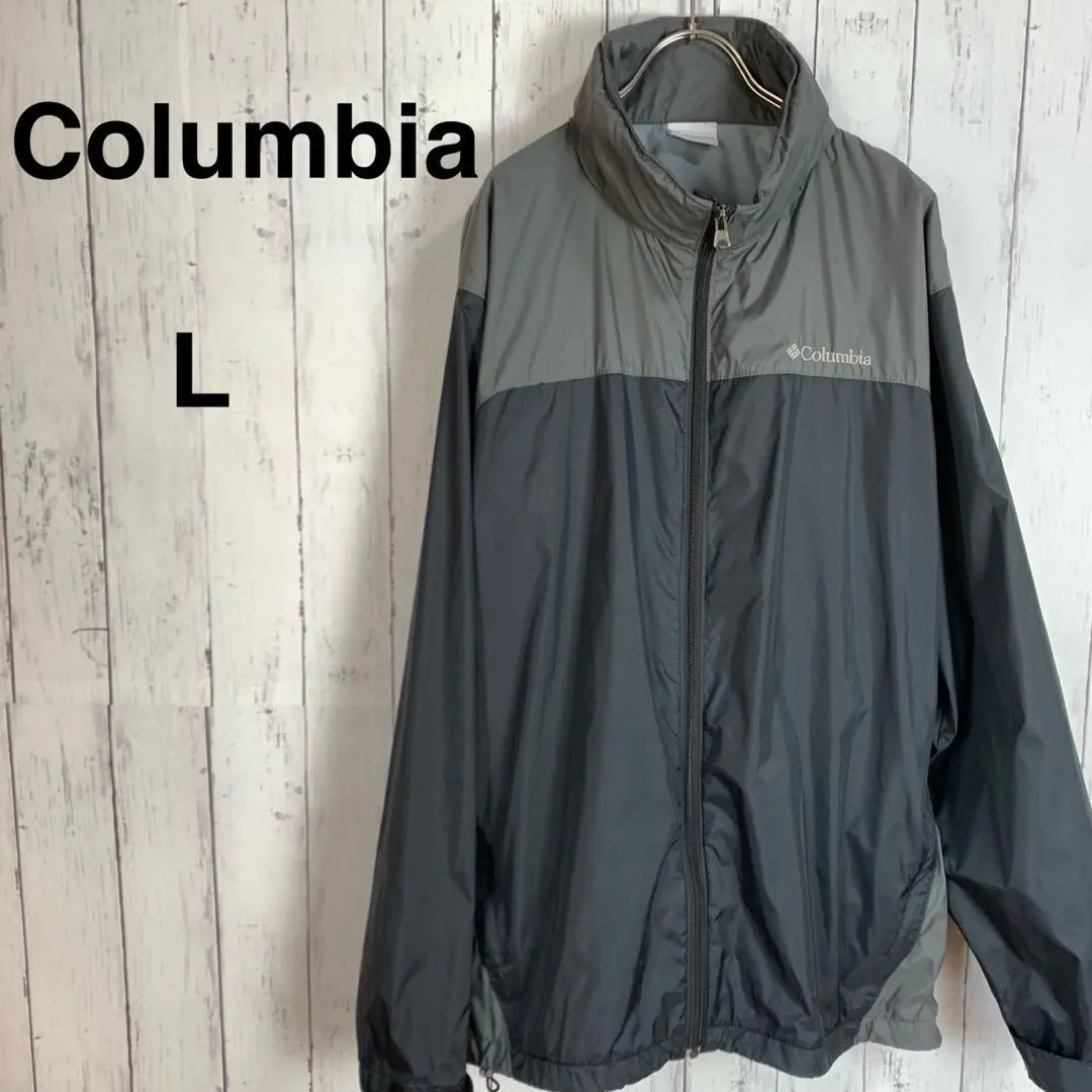 Thumbnail of Columbia Omni-Shield Nylon Parka Men's L Black Gray Jacket