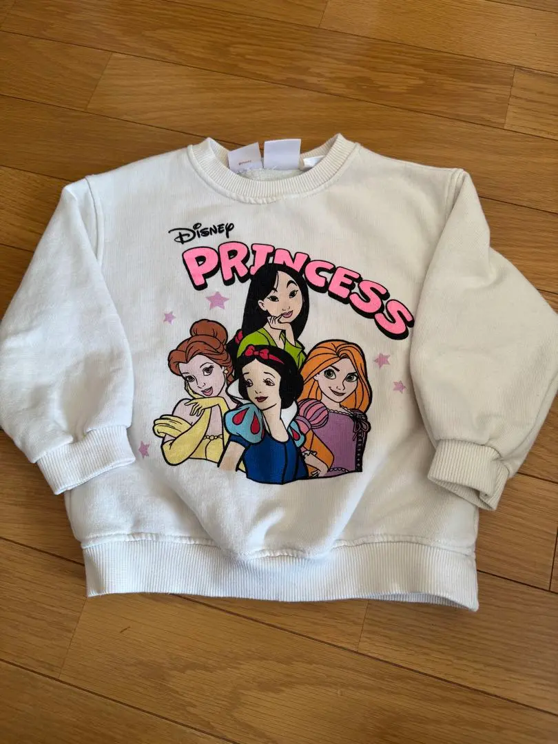 ZARA ザラ ディズニー プリンセス スウェット トレーナー ZARA KIDS - ザラ ベビー ディズニー プリンセス トレーナーの
