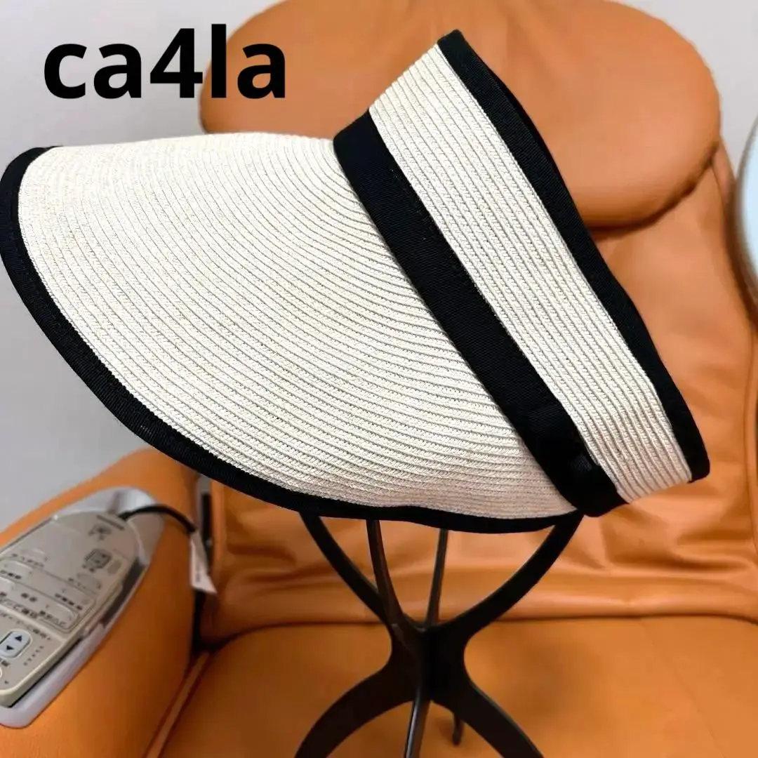 CA4LA カシラ　麦ブレードのサンバイザー　フリー CA4LA - CA4LA カシラ麦ブレードのサンバイザー フリーの通販 by