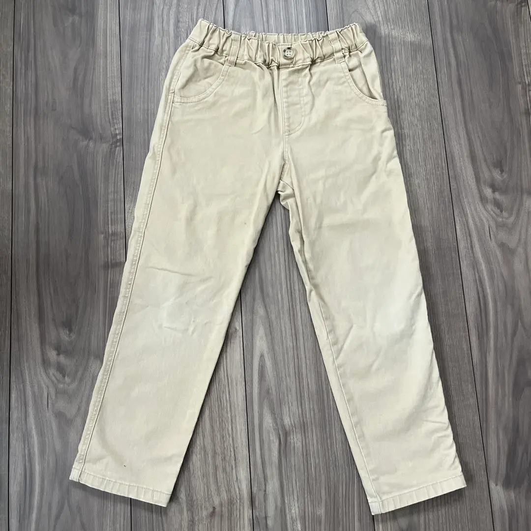 Thumbnail of Beige long pants, size 120
