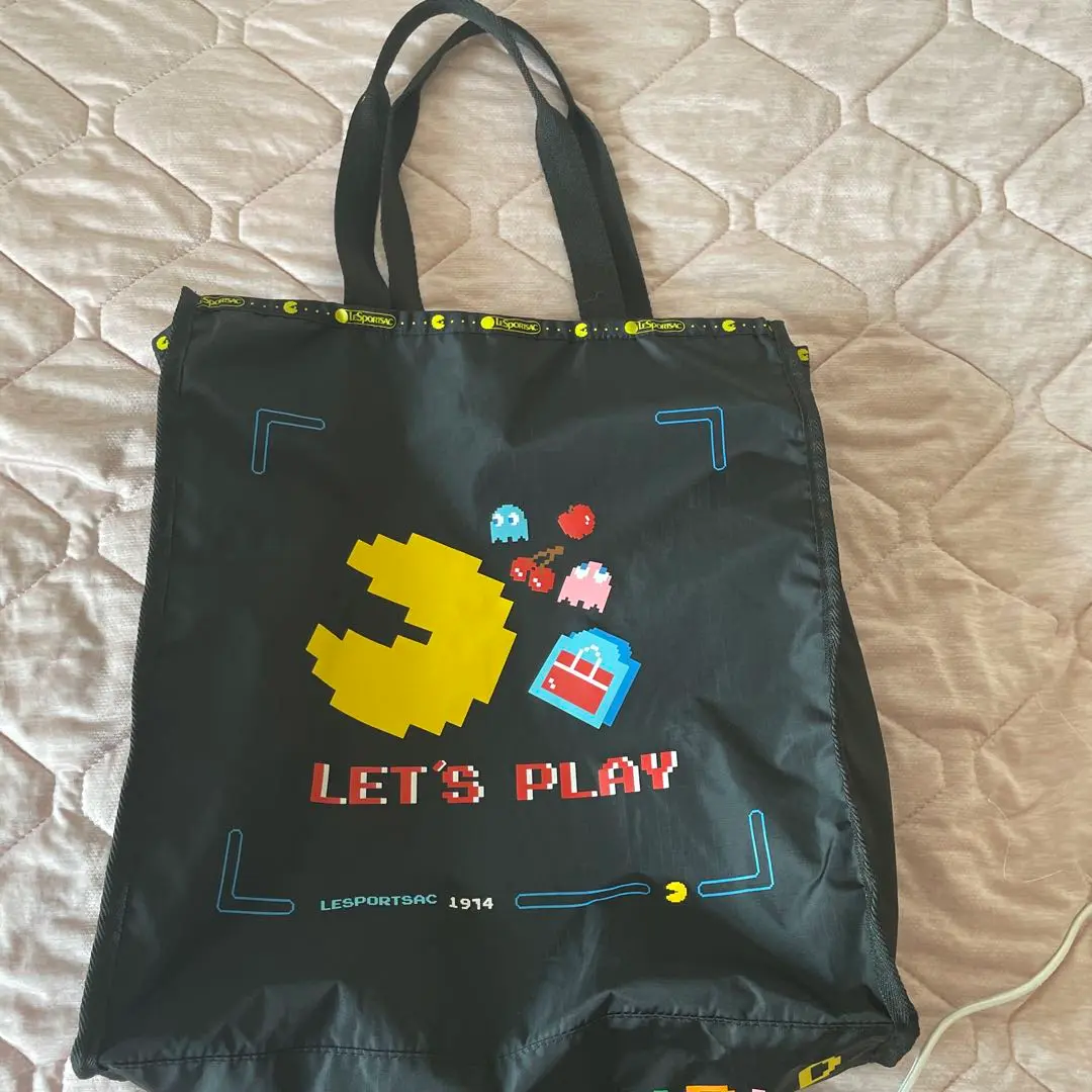 【美品】　レスポートサック　パックマン　コラボ レスポートサック パックマン コラボ トートバッグ｜Yahoo