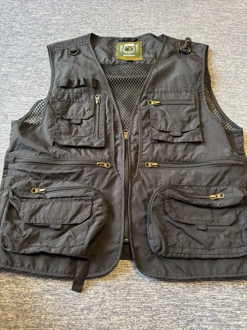 Thumbnail of Fishing Vest Black Mesh M