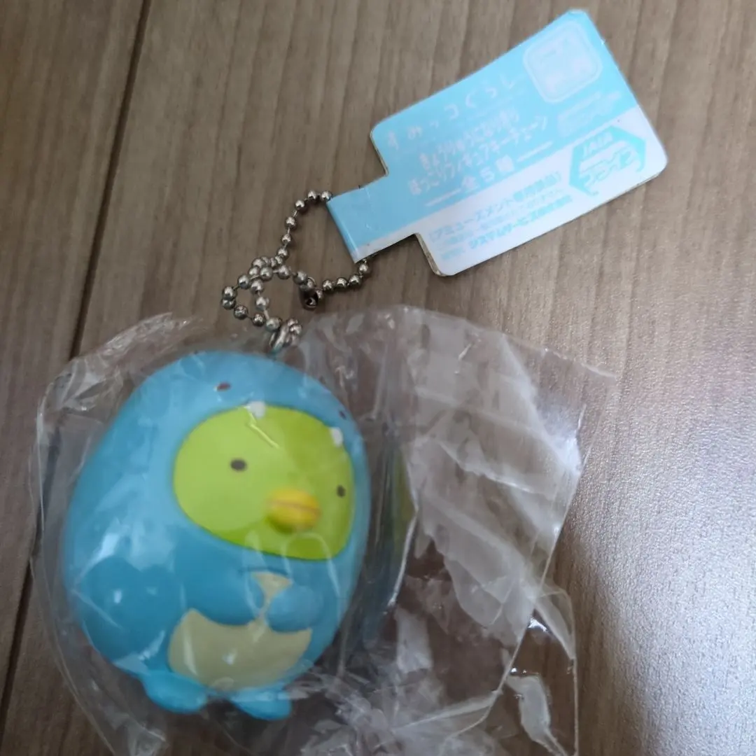 Thumbnail of Sumikko Gurashi Dinosaur Cosplay Relaxing Figure Keychain - Penguin