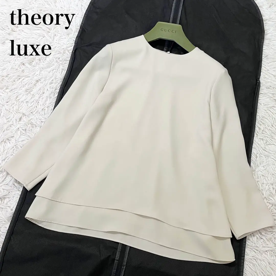 23SS theory luxe ブラウス 40 Marvine elida - メルカリ