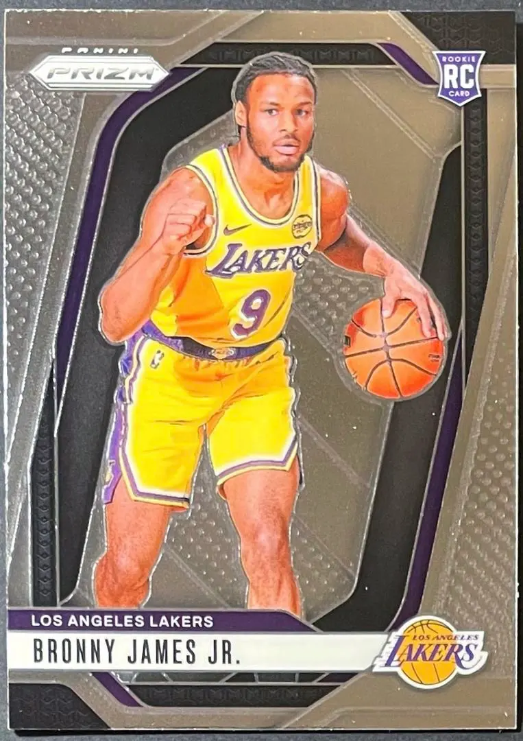 Thumbnail of Bronny James Prizm RC Rookie Card LeBron NBA
