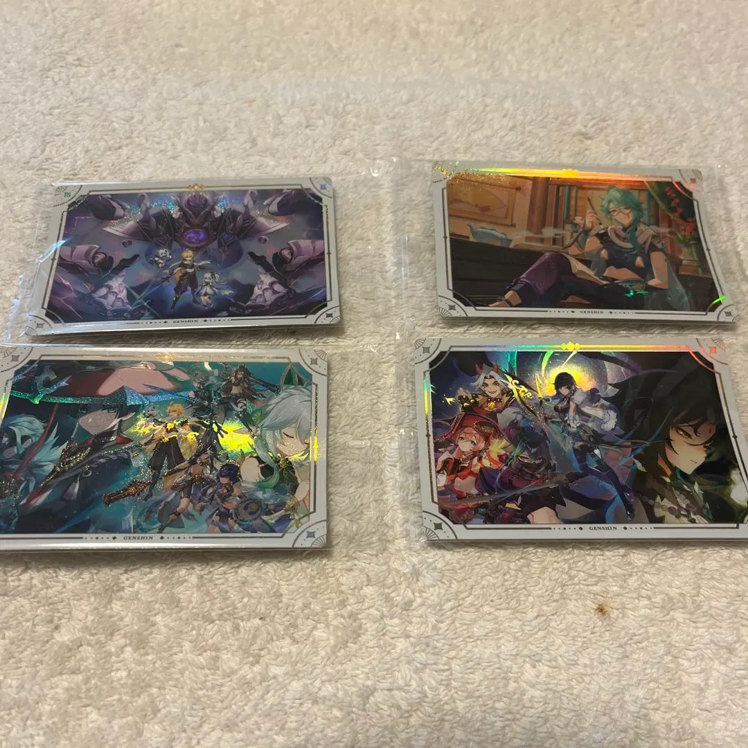 Thumbnail of (Unused) Genshin Impact 4-piece set Seal Wafer 2 V09 V16 V11 V12