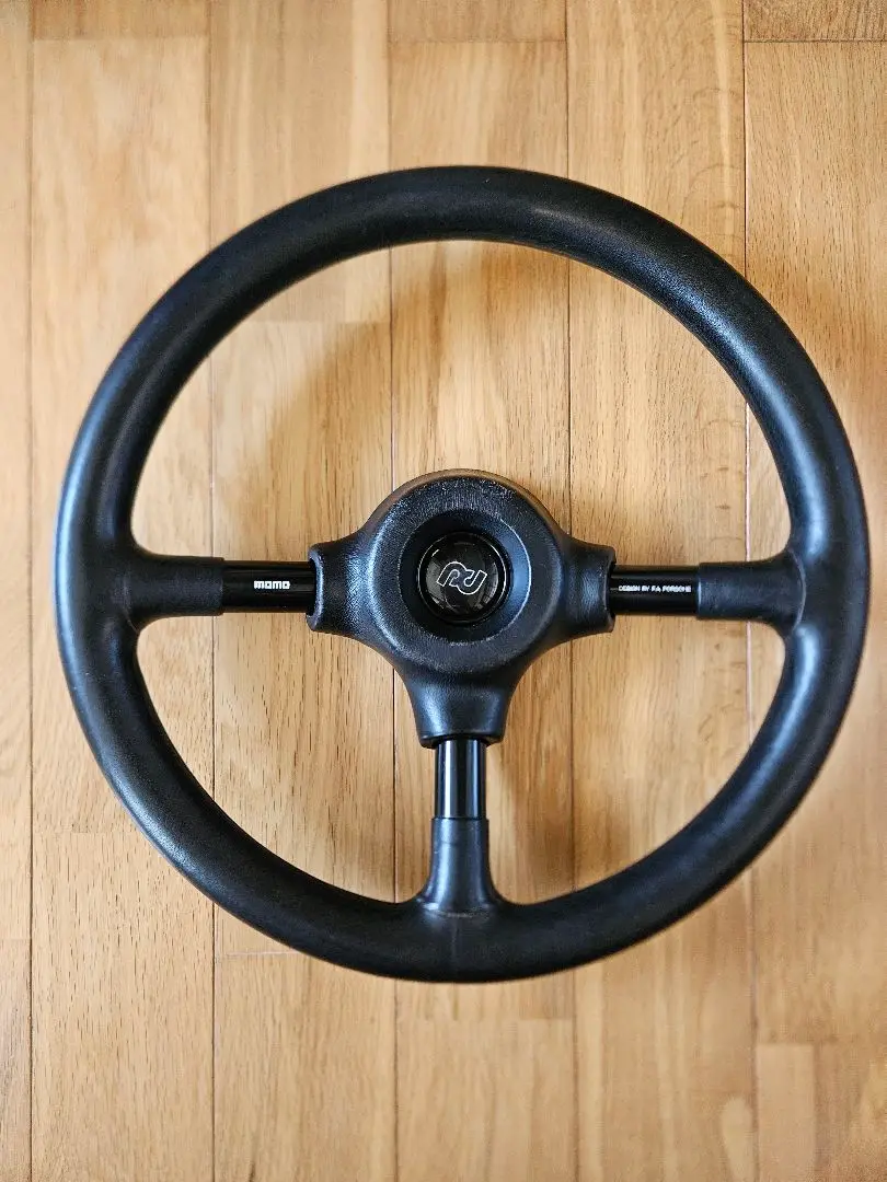新品 ポルシェ純正OEM スポーツデザインステアリング用 ステアリングレバー ポルシェ◇汎用 カーボンパンチングレザー スポーツタイプ