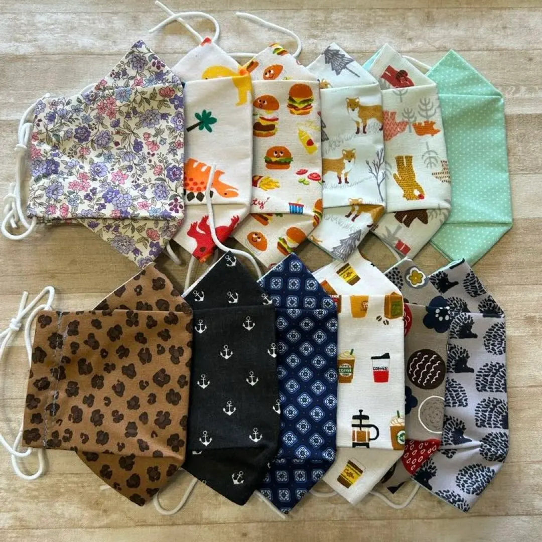 Thumbnail of Adult Size Handmade Cloth Mask Set 13