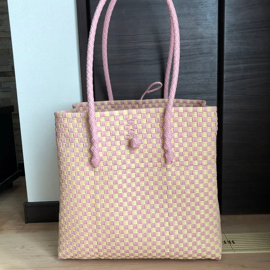 mekearisa メケアリサ　グミバッグ　編み込み　トート MEKEARISA