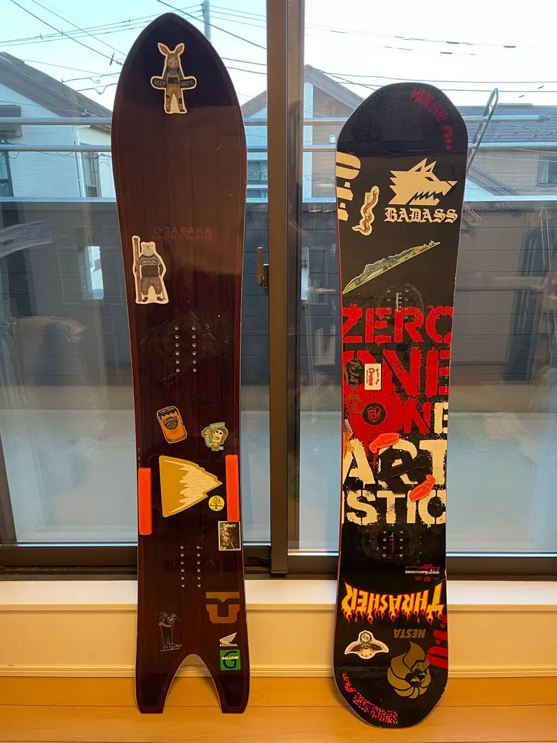 滑雪板 粉雪 & 彎板 2片套裝 的縮圖