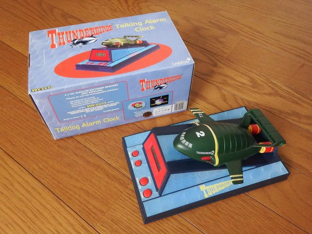 サンダーバードトーキング・フィギュア／スコット・トレーシー/年代物/未使用未開封 サンダーバード スコット・トレーシー トーキングアクション