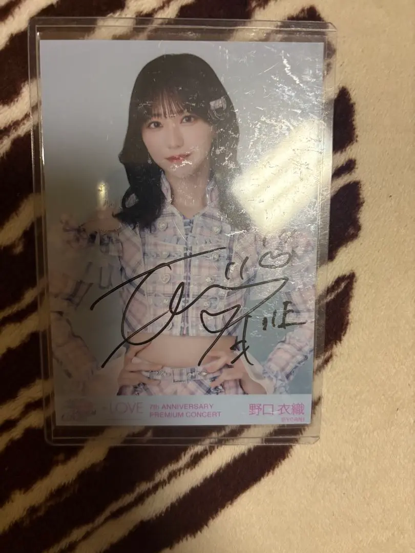 #*9様 野口衣織 直筆 サイン パネル 2025年最新】野口衣織 直筆 絶対の人気アイテム - メルカリ
