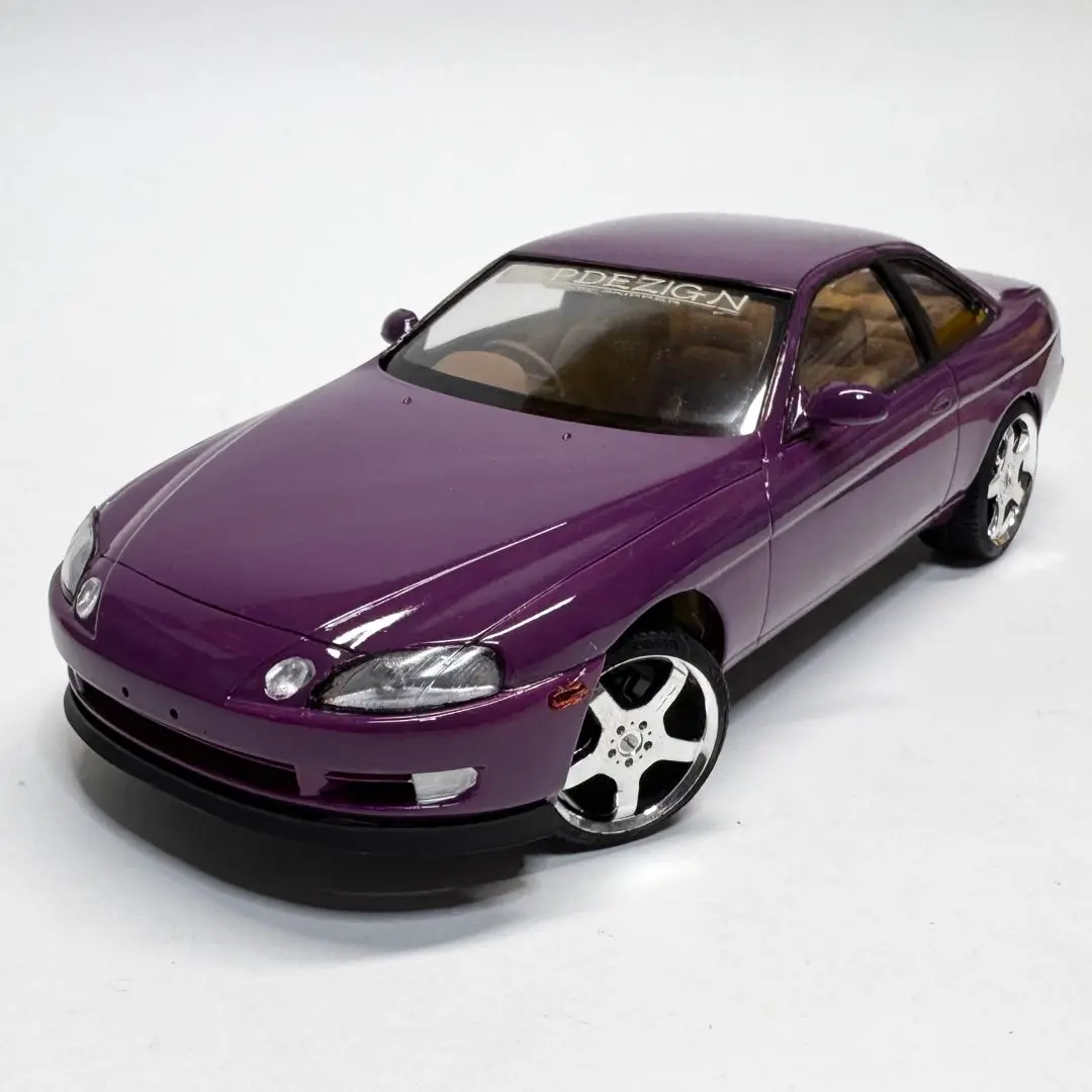 1/24 トヨタ セルシオ アオシマ プラモデル完成品　レクサスLS400 アオシマ プラモデル トヨタ セルシオ 完成品 レクサス アドミ