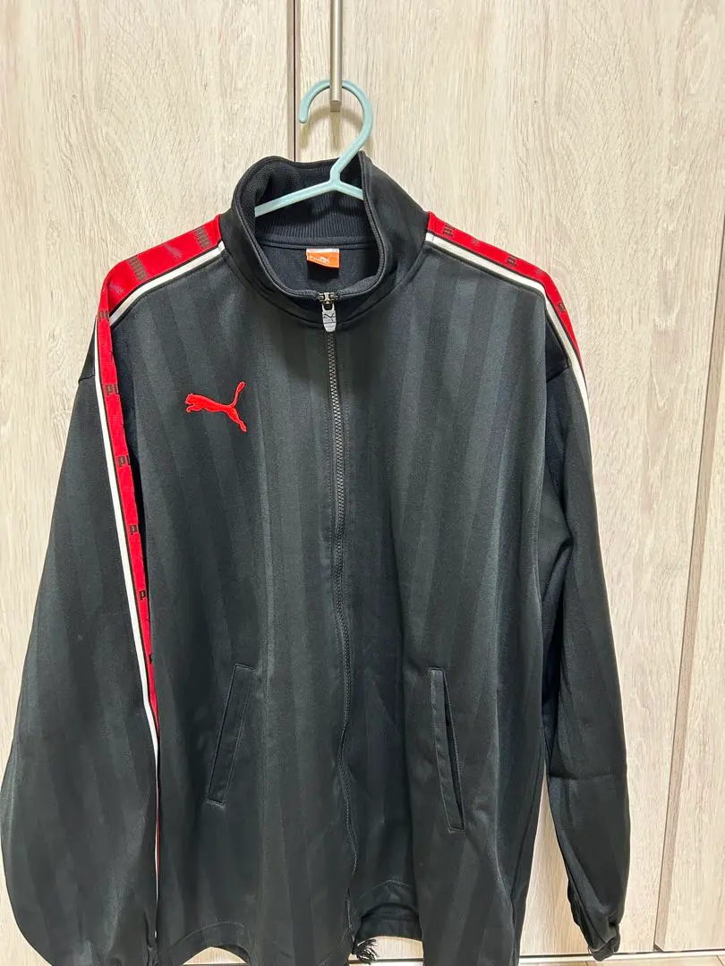 Thumbnail of PUMA Zip-up Jacket S-M Black/Red