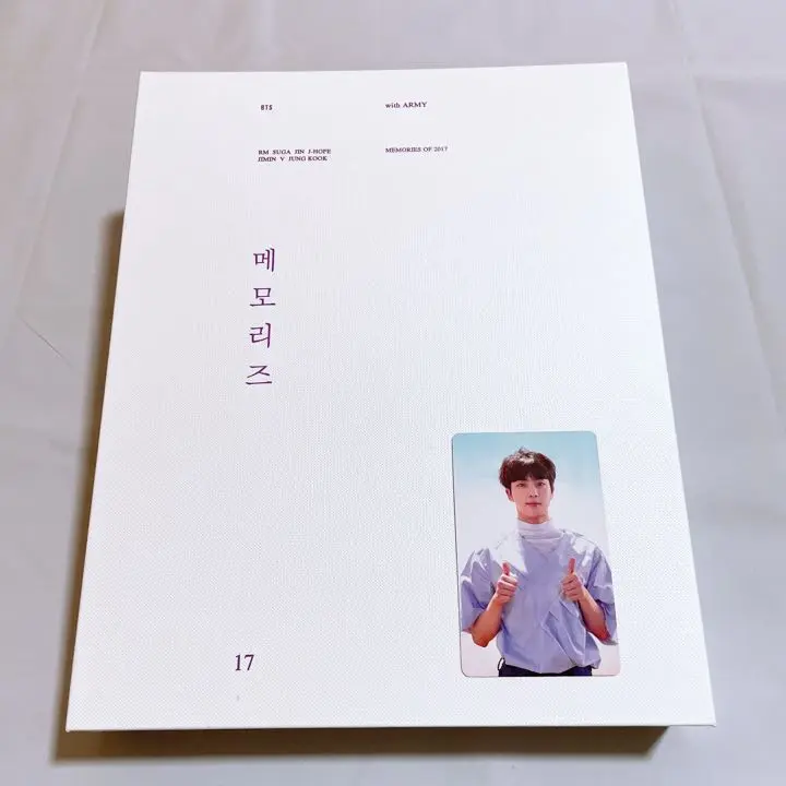 ⭐️公式 BTS メモリーズ 2017 Blu-ray ジミントレカ付き⭐️ ジミン BTS 2017 memories Blu-ray 日本語字幕付き 公式