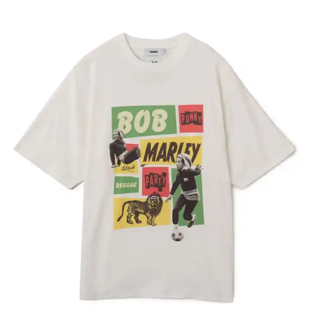 atmos アトモス　ボブマーリー　限定Tシャツ　XL新品 atmos アトモス ボブマーリー 限定Tシャツ XL新品 - メルカリ