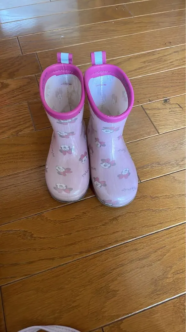 米妮老鼠 長靴 粉紅色 14厘米 的縮圖