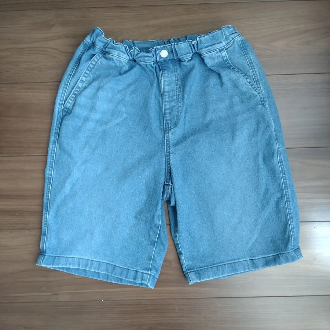 Thumbnail of Uniqlo Half Pants, Elastic Waist, Size 160