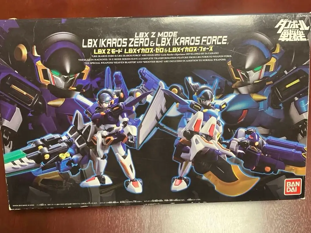 バンダイ ダンボール戦記 LBX Zモード イカロスゼロ & イカロスフォース Amazon | ダンボール戦機W(ダブル) LBX Zモード LBX イカロス
