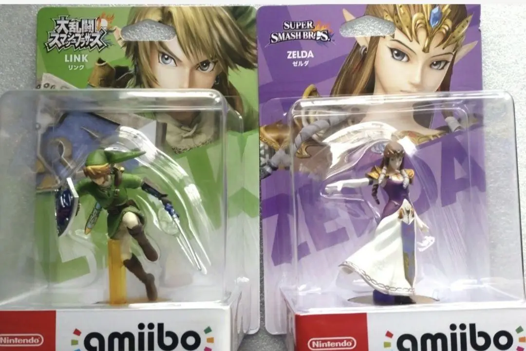 amiibo ゼルダの伝説 リンク ゼルダ姫 シーク ボコブリン 6点