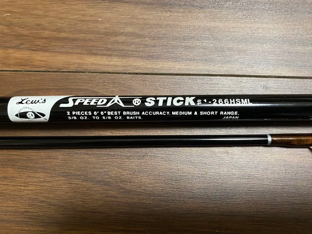 Lews Speed Stick 1-26HOBB　オリジナルバスロッドセット Lew's SPEED STICK #1L-26HOBB 6ft 2pcs 1/4oz - 1/2oz