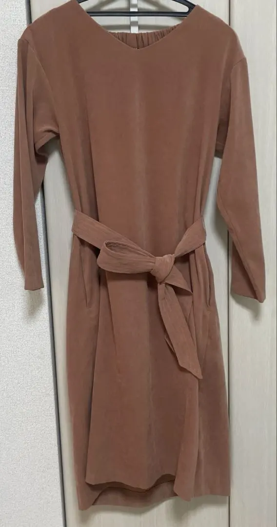 Thumbnail of URBAN RESEARCH ROSSO Camel Dress Suede Autumn/Winter