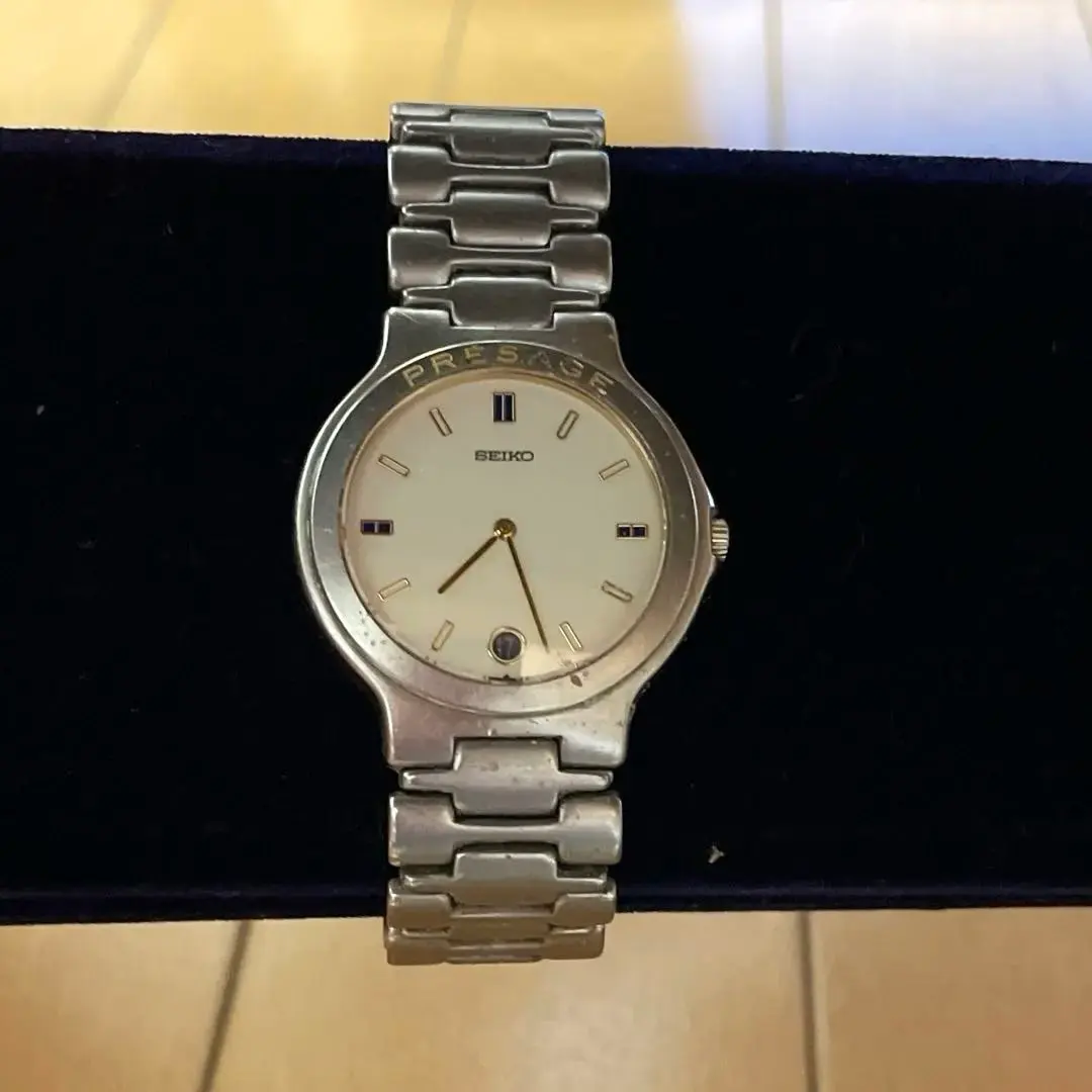 Thumbnail of SEIKO Presage Quartz Wristwatch Date 9539-6010