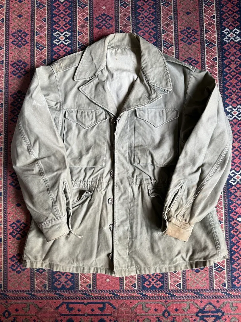 Thumbnail of Khaki military jacket m43 m51 m65 USA military